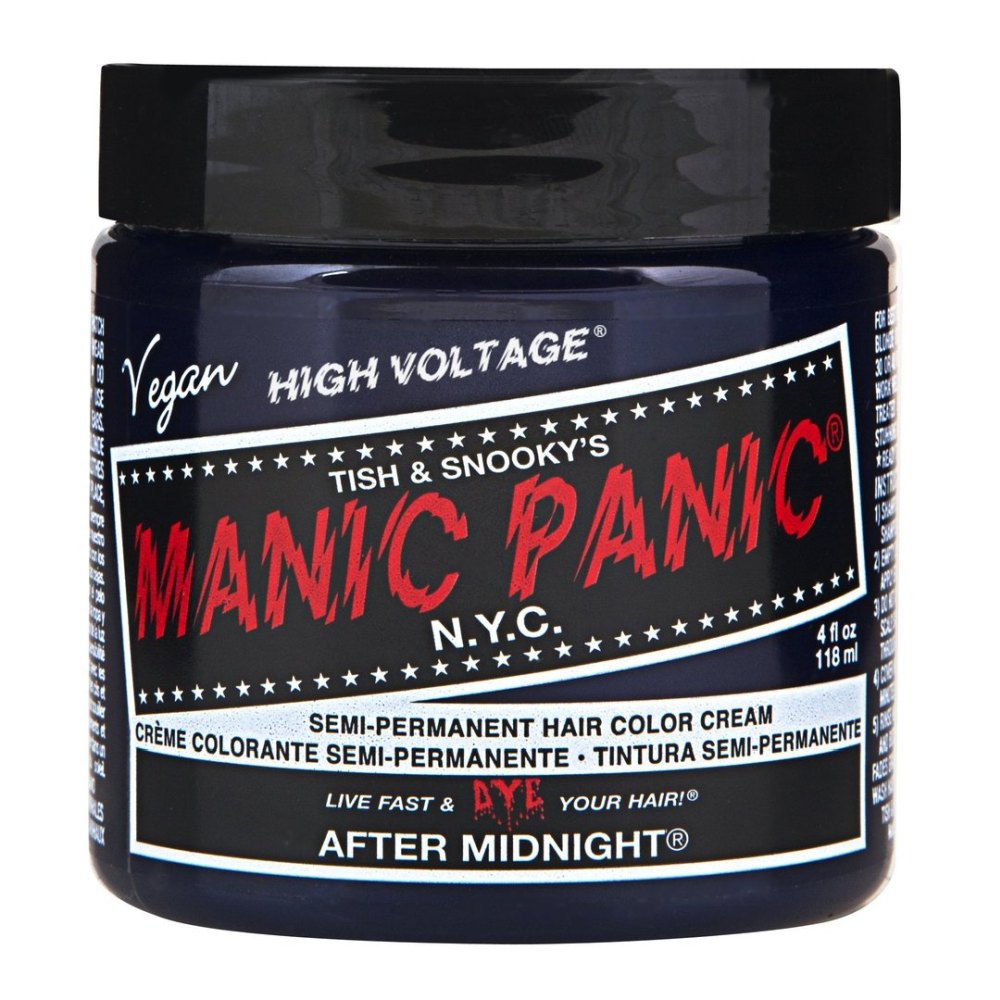 Manic Panic - After Midnight Classic Haarfärbemittel - Semipermanenter Haarfarbstoff - Blau